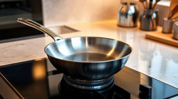 5 avantages clés d'une poêle inox de 22 cm
